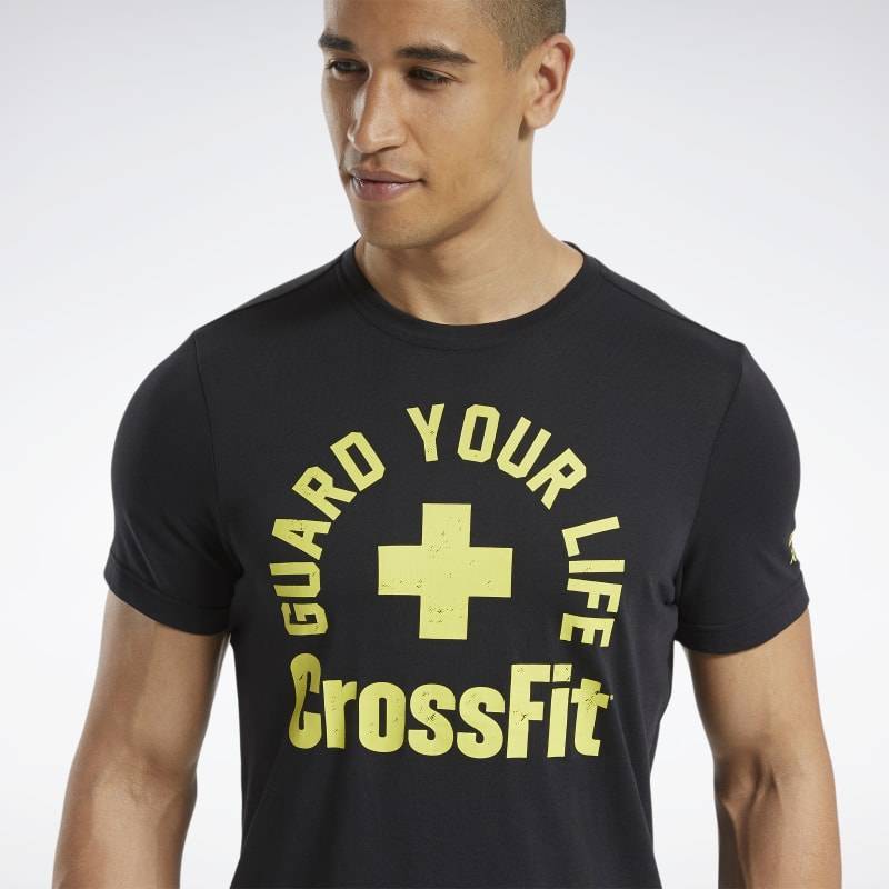Herren T-Shirt Reebok CrossFit Guard Your Life Tee - FU1872