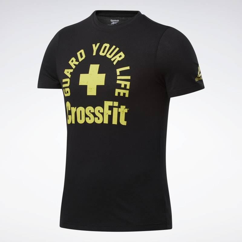 Herren T-Shirt Reebok CrossFit Guard Your Life Tee - FU1872