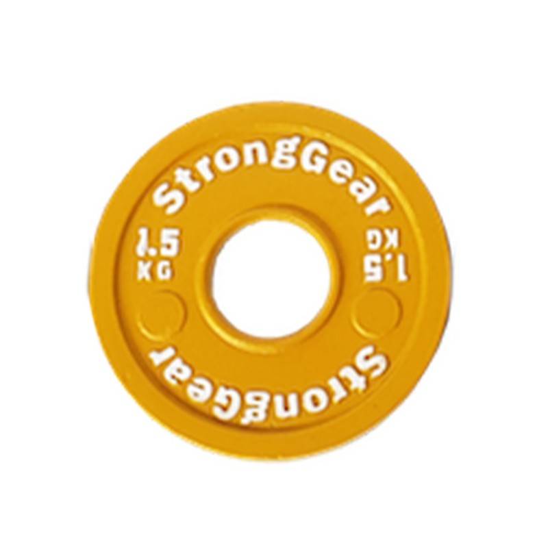 Steel fractional disk StrongGear - 1,5 Kg