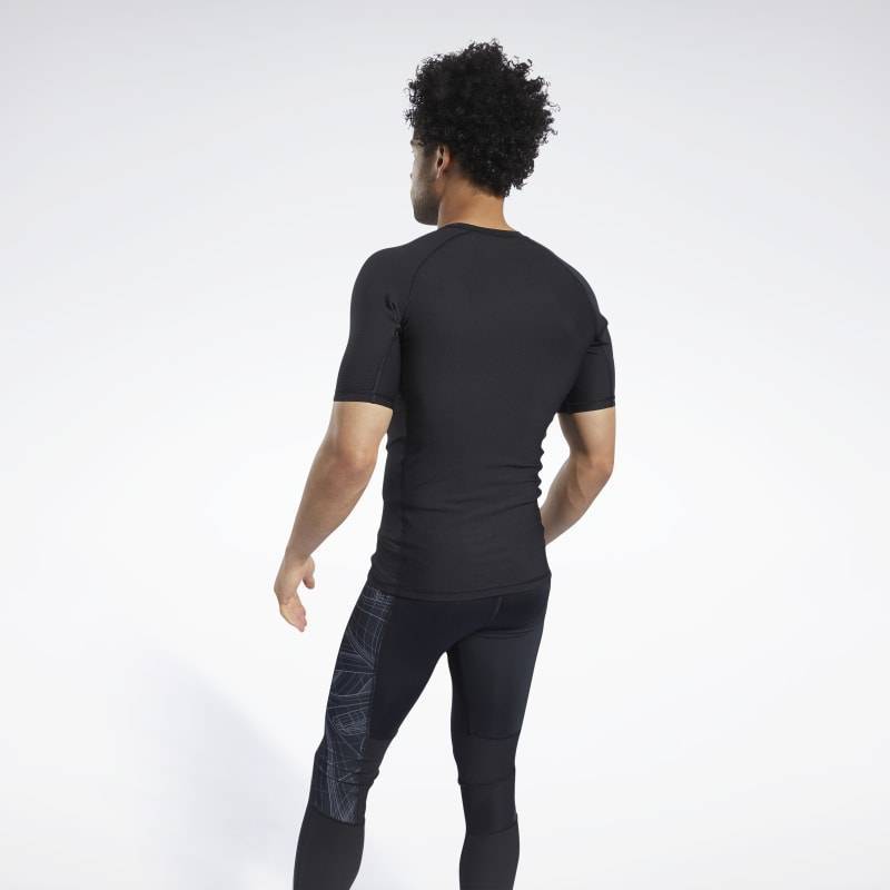 Man compression T-Shirt TS AOP SS - FS8579
