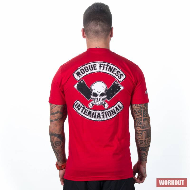 Herren T-Shirt Rogue International - rot 