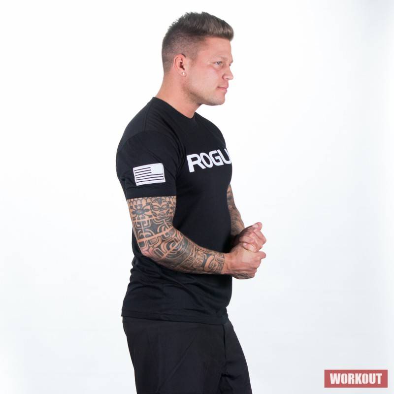 Pánské tričko Rogue Basic - černé