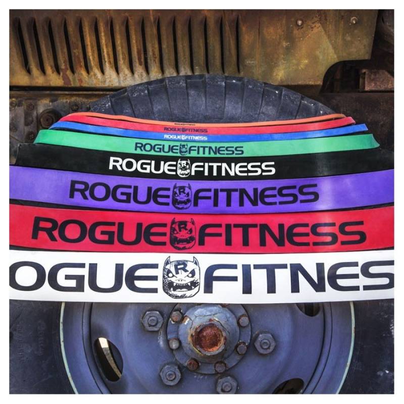 Odporová guma Rogue - černá 100 lbs / 45 kg 