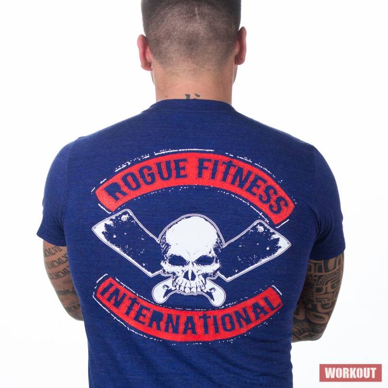 Man T-Shirt Rogue International blue