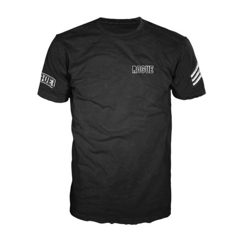 Herren T-Shirt Rogue International - schwarz/weiss