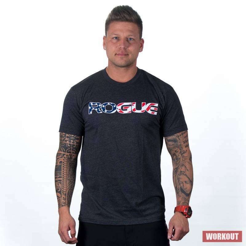 Pánské tričko Rogue Basic - barevné logo