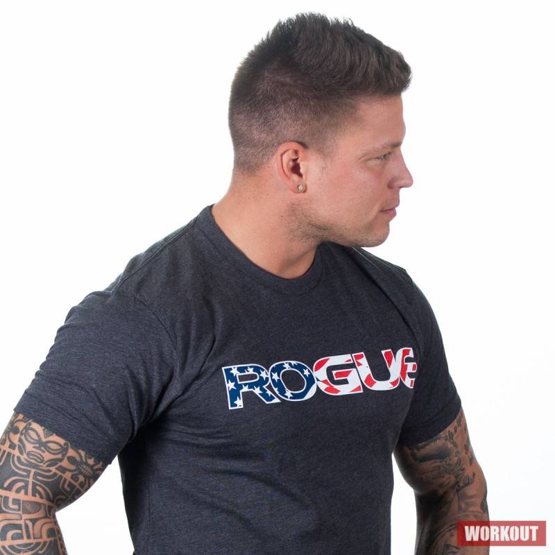 Pánské tričko Rogue Basic - barevné logo