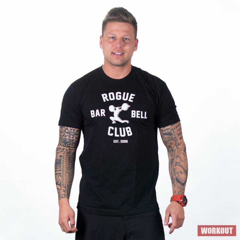 Pánské tričko Rogue Barbell Club 2.0 - černé