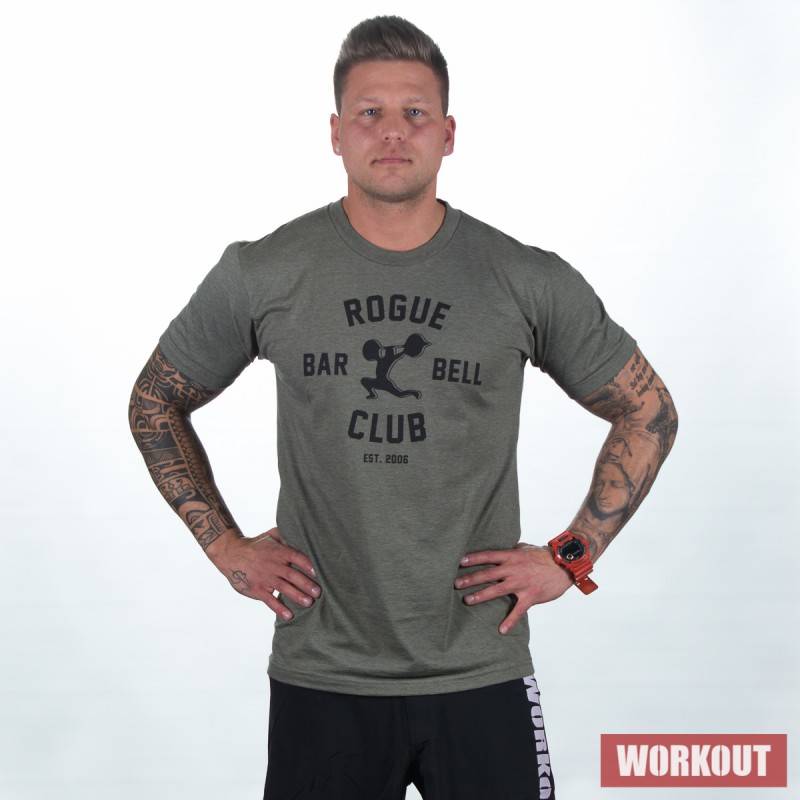 Herren T-SHirt Rogue Barbell Club 2.0 - grün