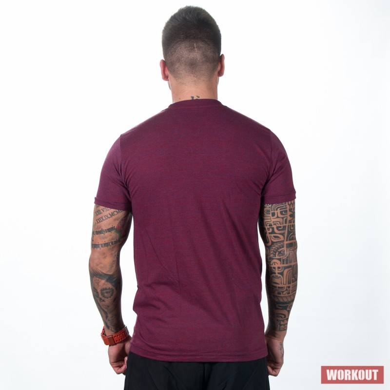 Herren T-SHirt Rogue Barbell Club 2.0 - lila