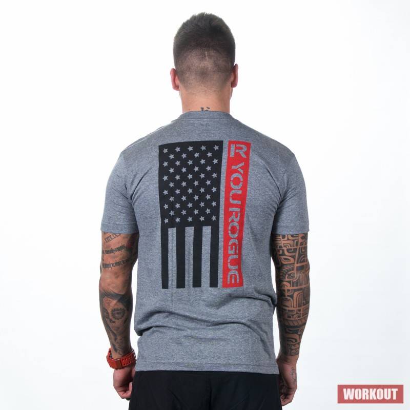 Herren T-Shirt Rogue R You Flag