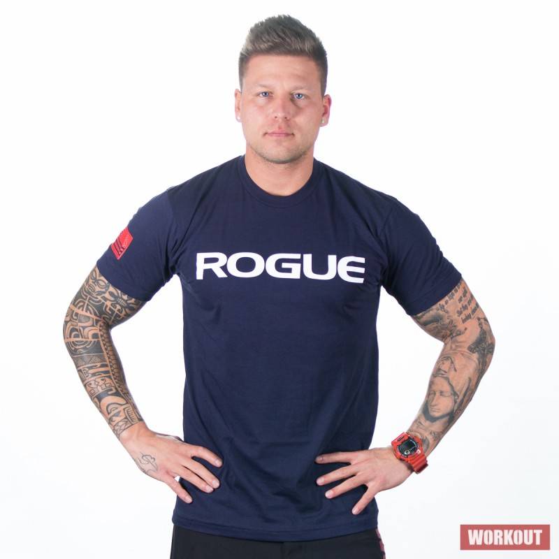Man T-Shirt Rogue Rich Froning navy