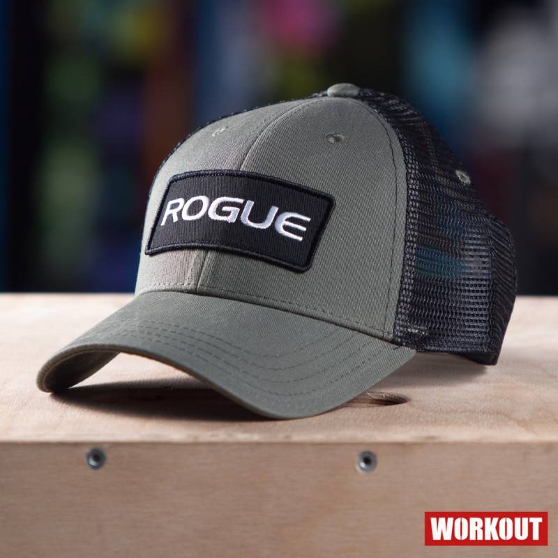 Kšiltovka Rogue Fitness Patch Trucker - zelená