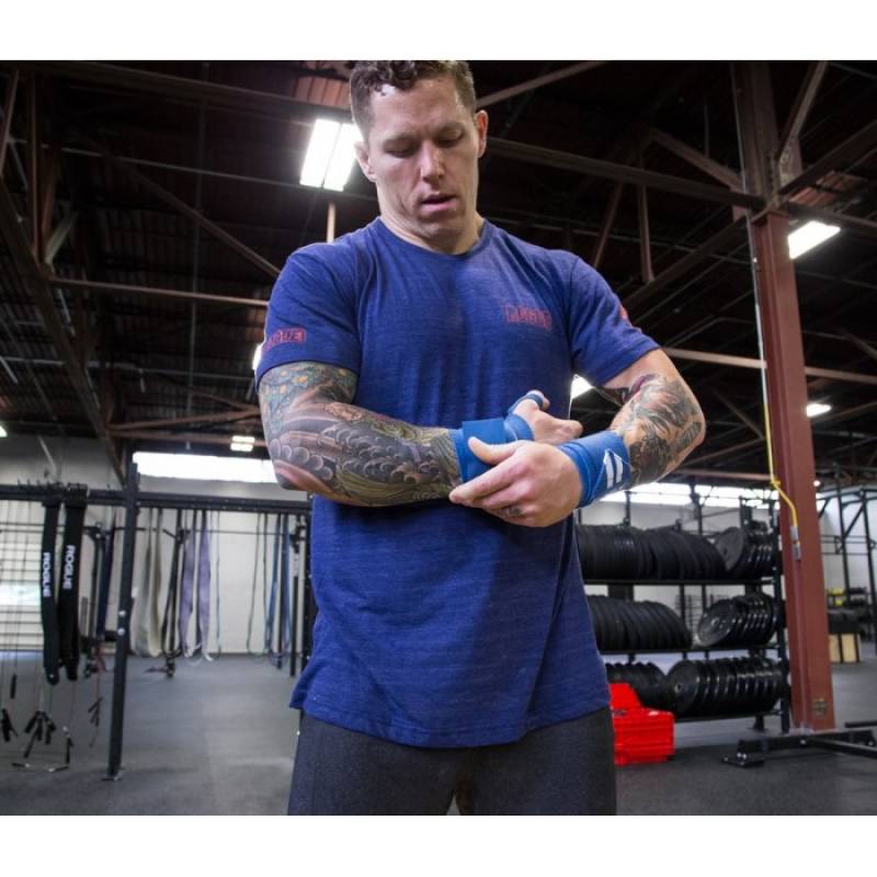 Rogue Wrist Wraps - Blue 18