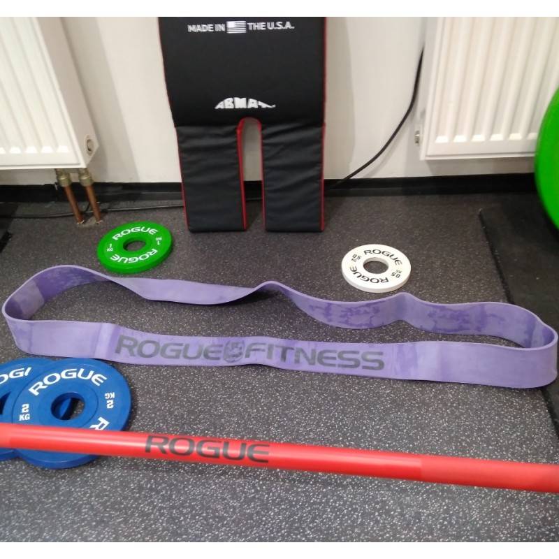 Odporová guma Rogue - Fialová 140 lbs / 63 kg