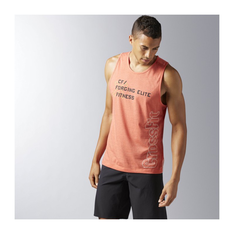 Pánské tričko CrossFit BURNOUT TANK BJ9838