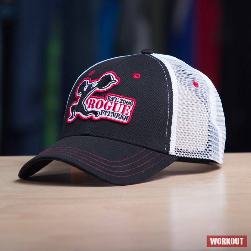 Kšiltovka Rogue Trucker - černo bílá