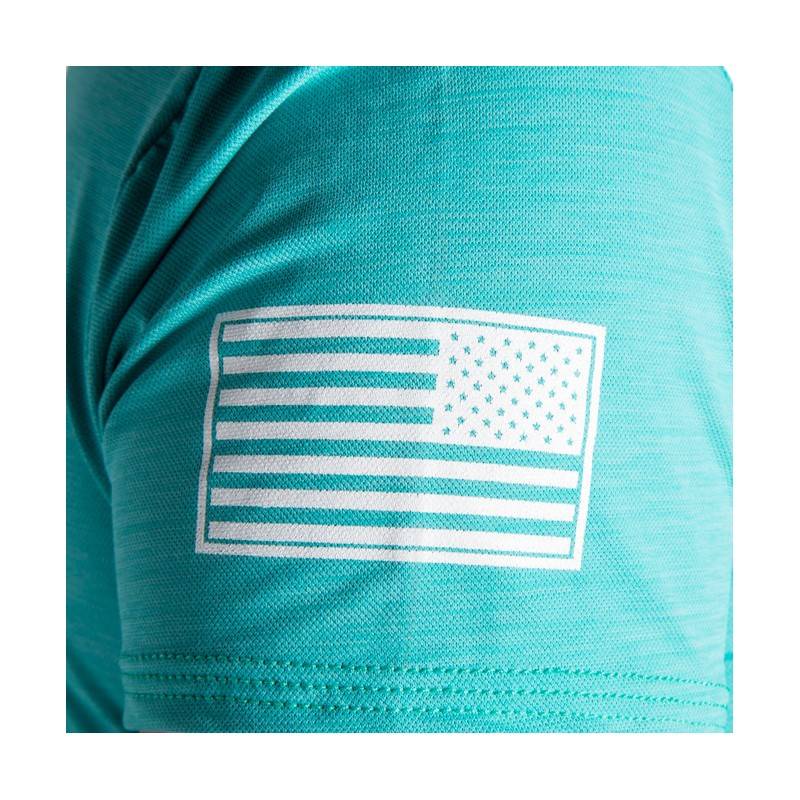 Woman T-Shirt Rogue Basic - aqua