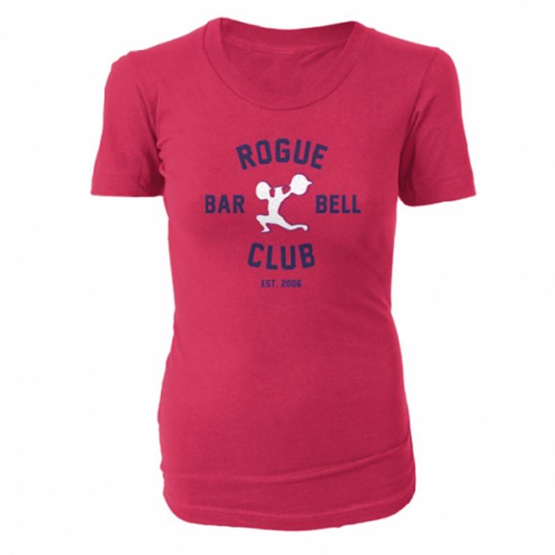 Damen T-Shirt Rogue Barbell Club 2.0 - rot
