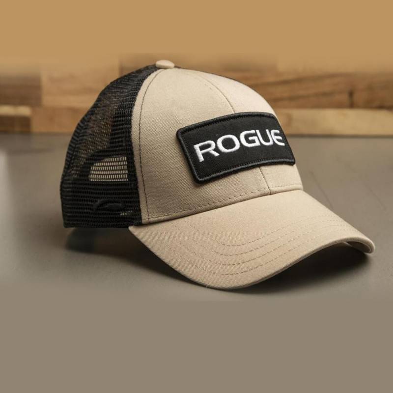 Cap Rogue Fitness Patch Trucker - Tan
