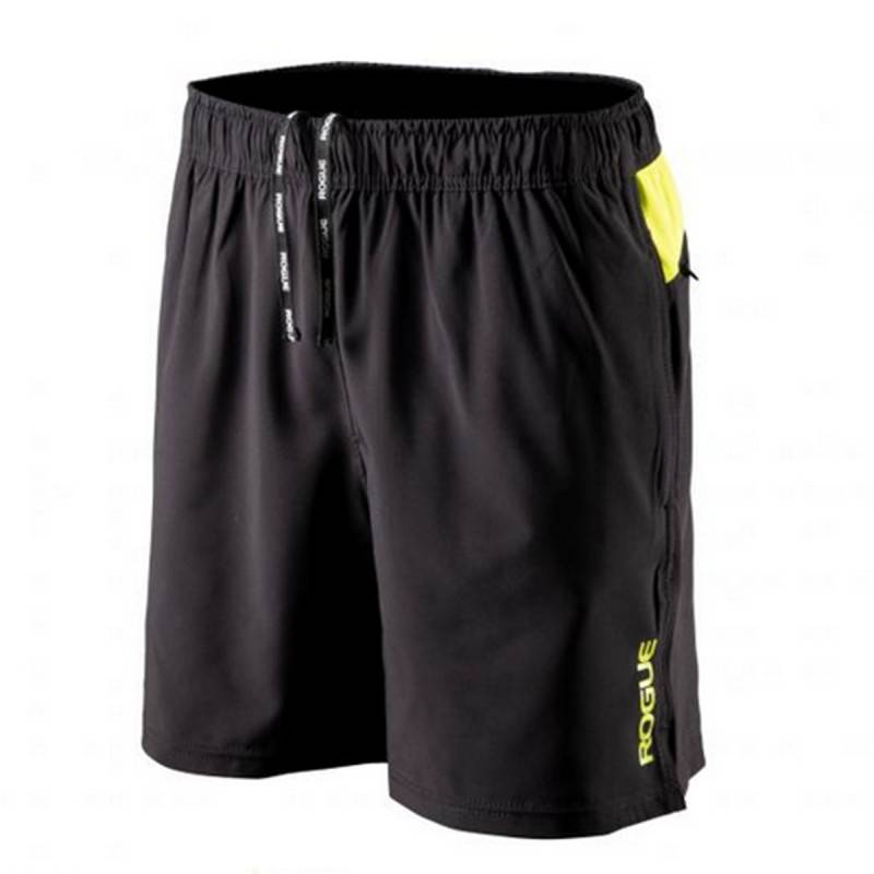 Herrenshorts Rogue Black Ops - schwarz/gelb
