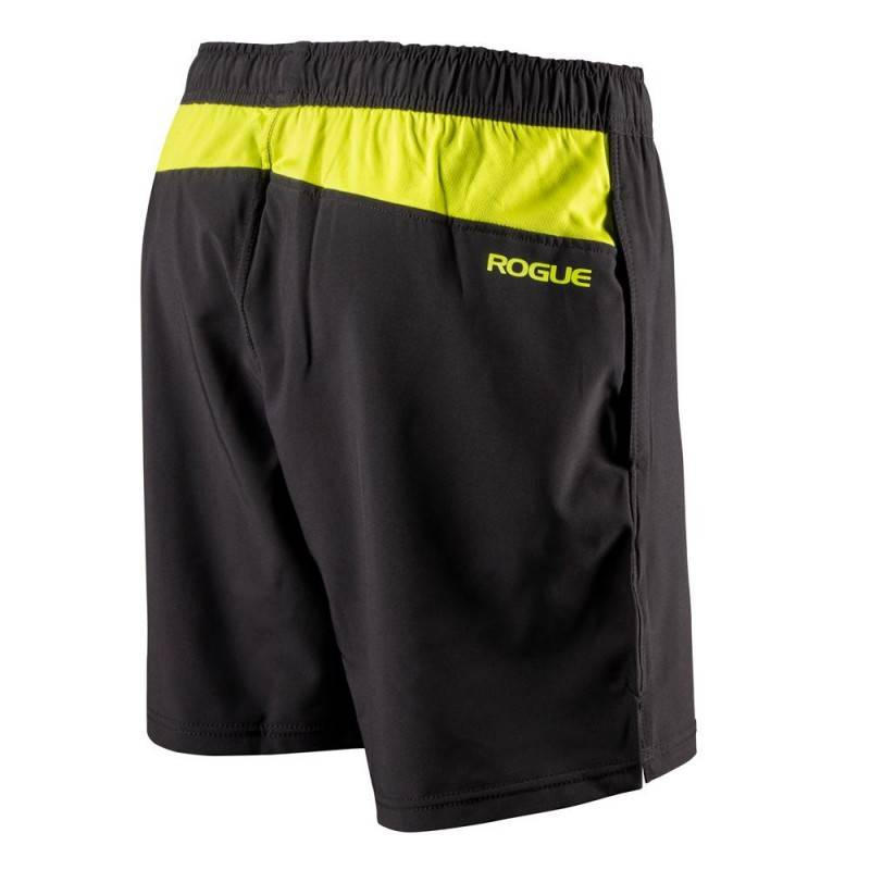 Pánské šortky Rogue Black Ops Shorts - Black Yellow 