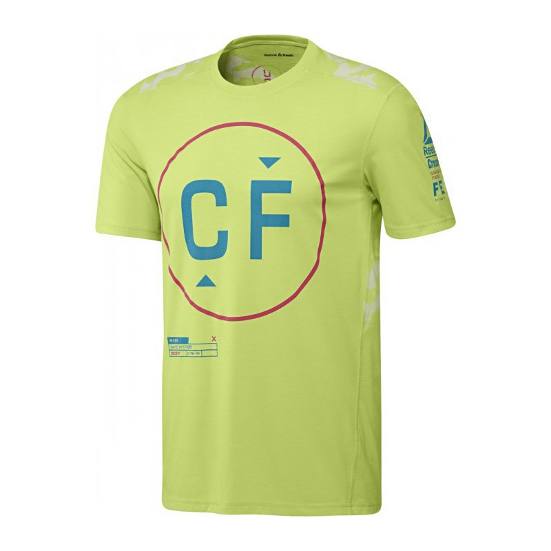 Pánské tričko CrossFit BURNOUT TEE BJ9843