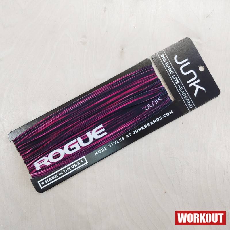 Stirnband Rogue JUNK Big Bang Lite - rosa Streak