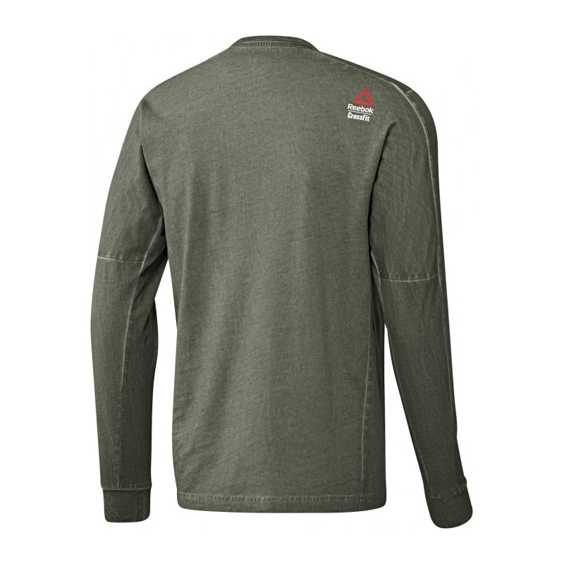 Pánské tričko CrossFit WASHED LONG SLEEVE BJ9849