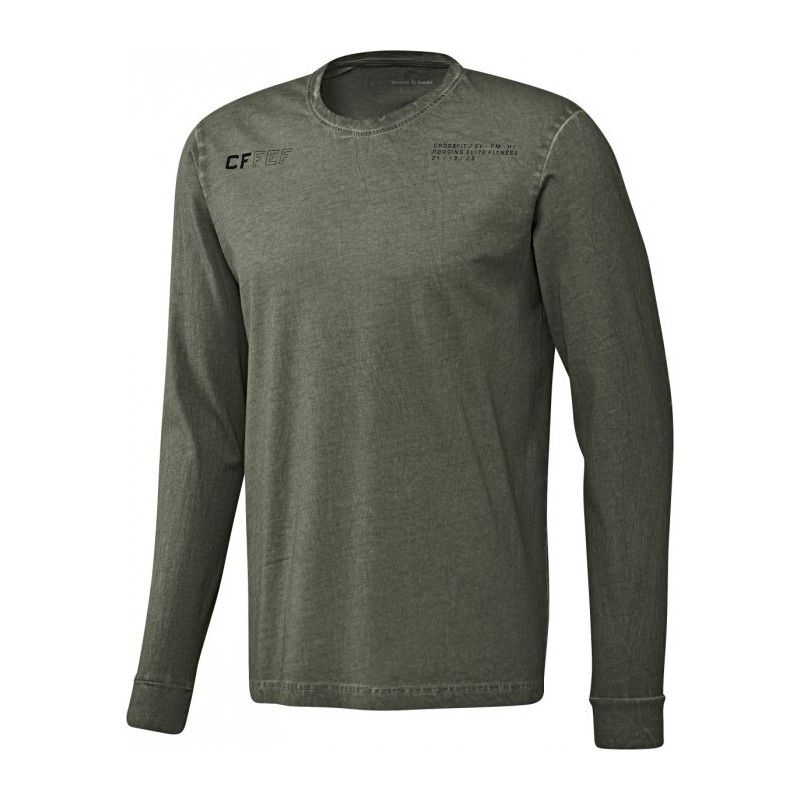 Pánské tričko CrossFit WASHED LONG SLEEVE BJ9849