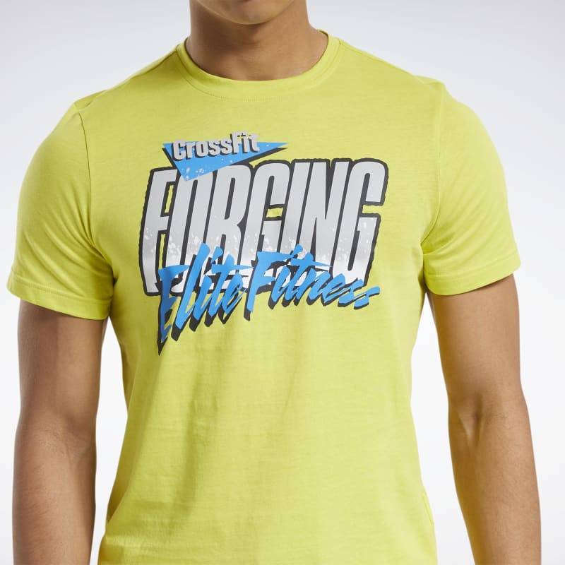 Man T-Shirt Reebok CrossFit 90s Cali Tee - FU1867