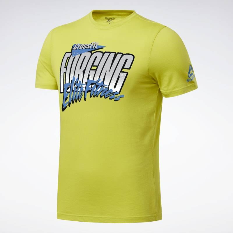 Pánské tričko Reebok CrossFit 90s Cali Tee - FU1867