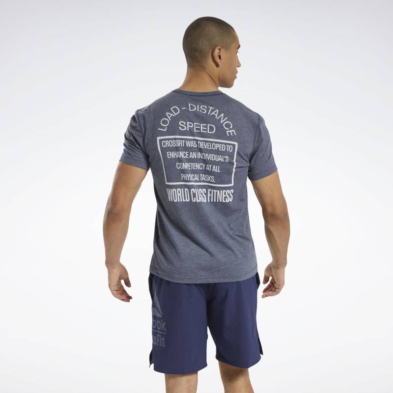 Man T-Shirt Reebok CrossFit Burnout Tee - FU1805
