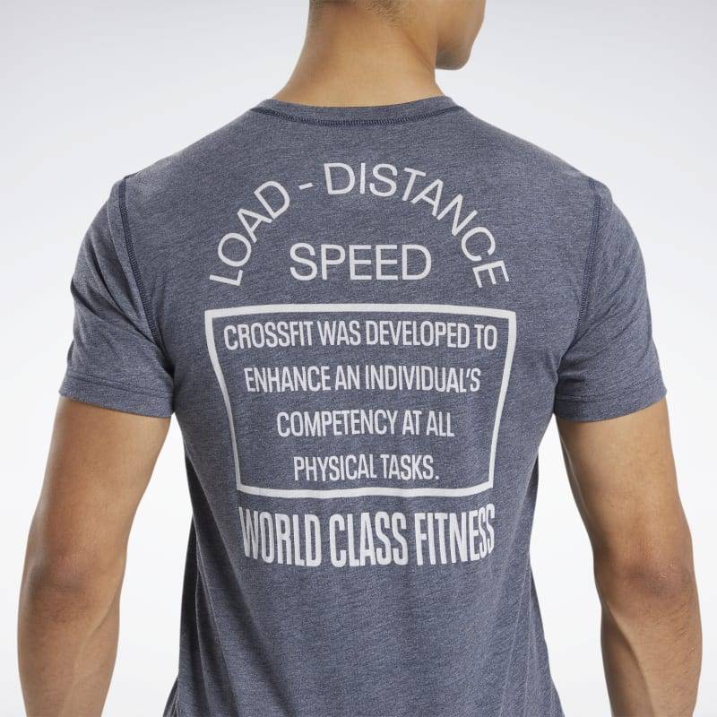 Man T-Shirt Reebok CrossFit Burnout Tee - FU1805
