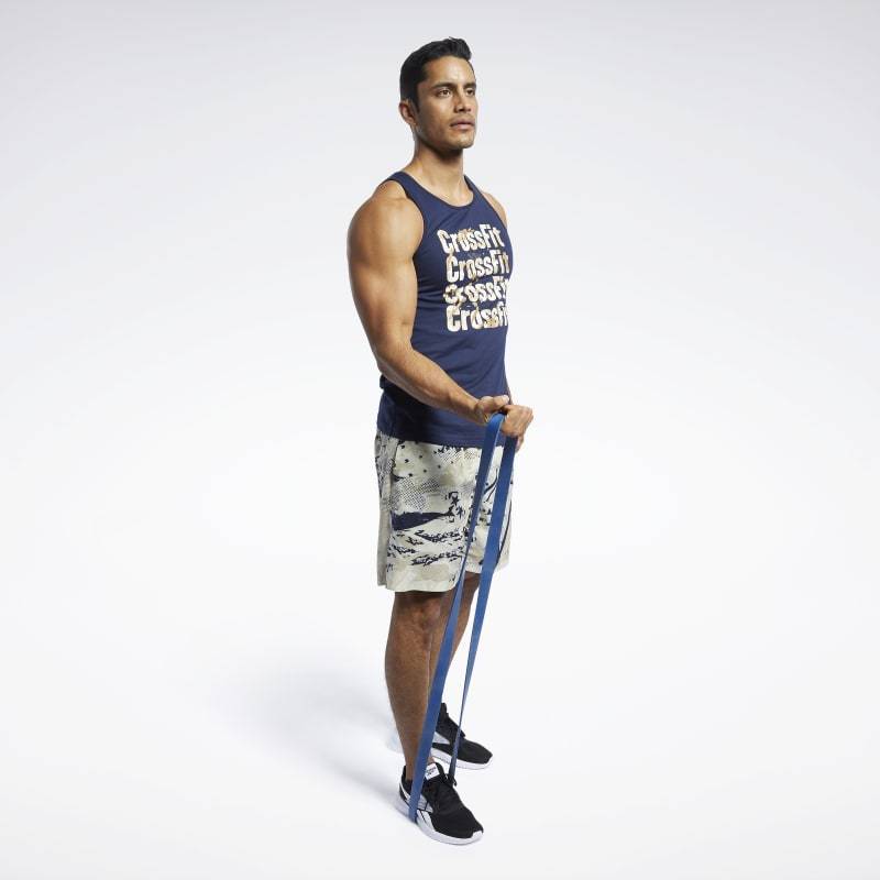 Herrentop Reebok CrossFit Games Print Logo Tank - FU1787