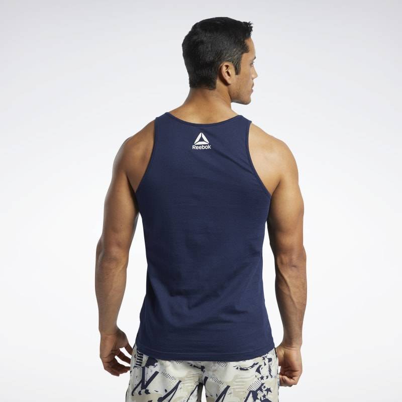 Pánské tílko Reebok CrossFit Games Print Logo Tank - FU1787