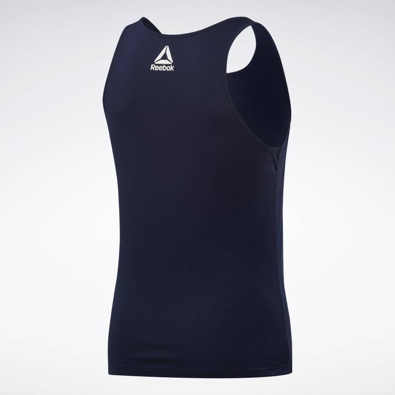 Man Top Reebok CrossFit Games Print Logo Tank - FU1787
