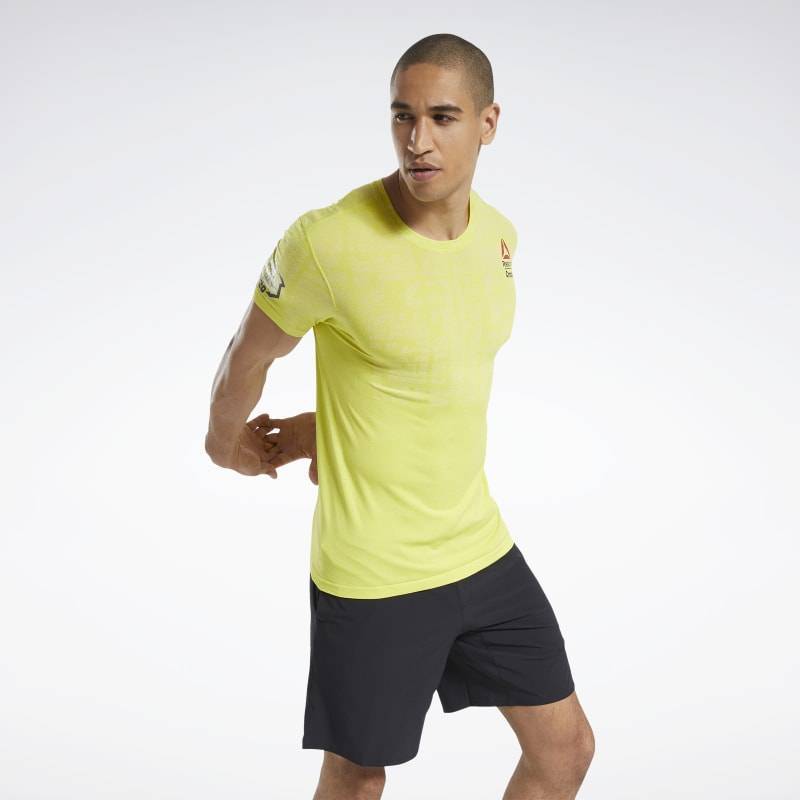 Herren T-Shirt Reebok CrossFit MyoKnit Tee Games - FS7665