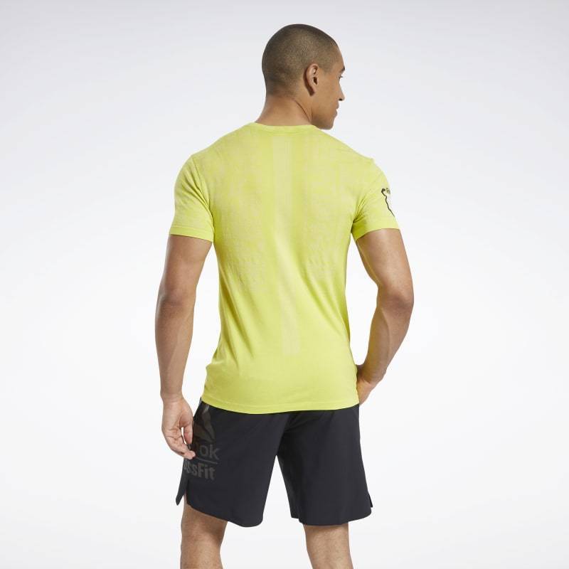 Man T-Shirt Reebok CrossFit MyoKnit Tee Games - FS7665