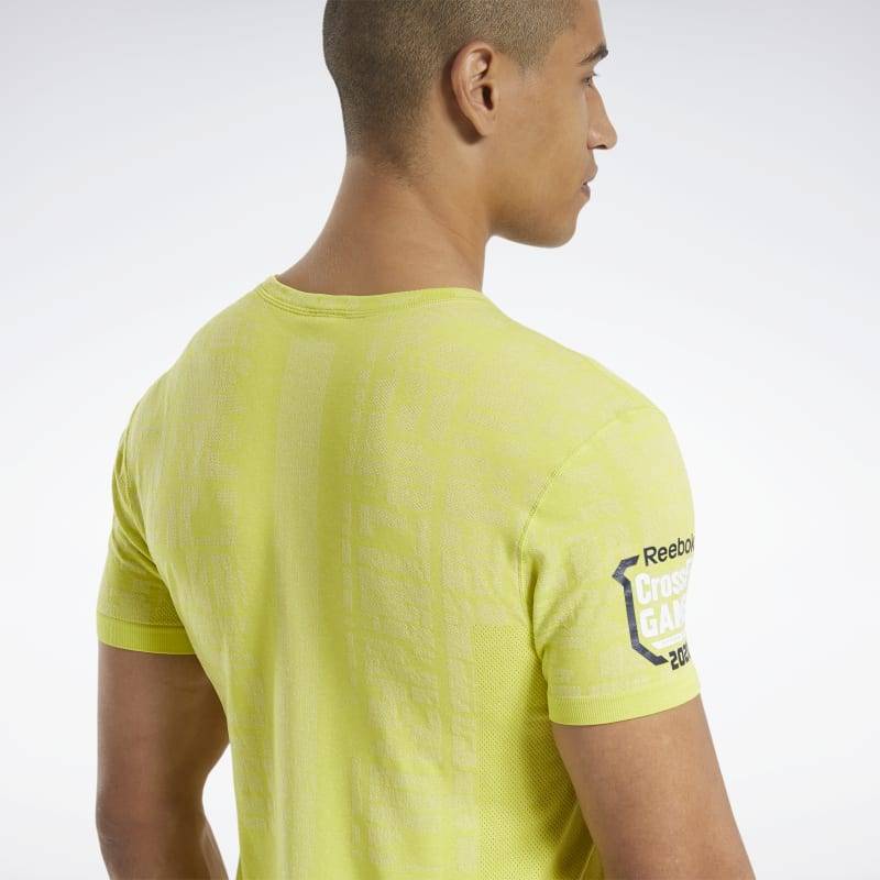 Herren T-Shirt Reebok CrossFit MyoKnit Tee Games - FS7665