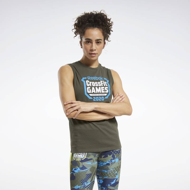 Dámský top Reebok CrossFit Games Crest Tank - FS7615