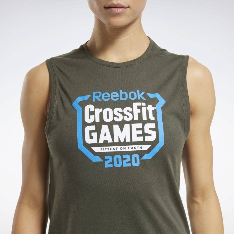 Woman top Reebok CrossFit Games Crest Tank - FS7615