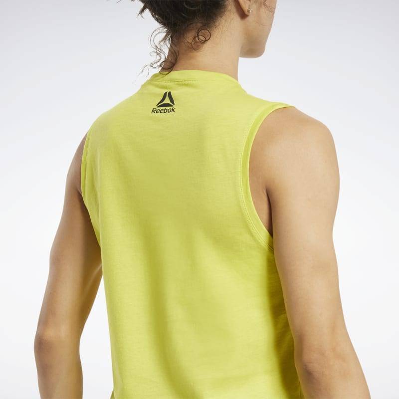 Damen T-Shirt Reebok CrossFit Tidal Wave Muscle - FS7608