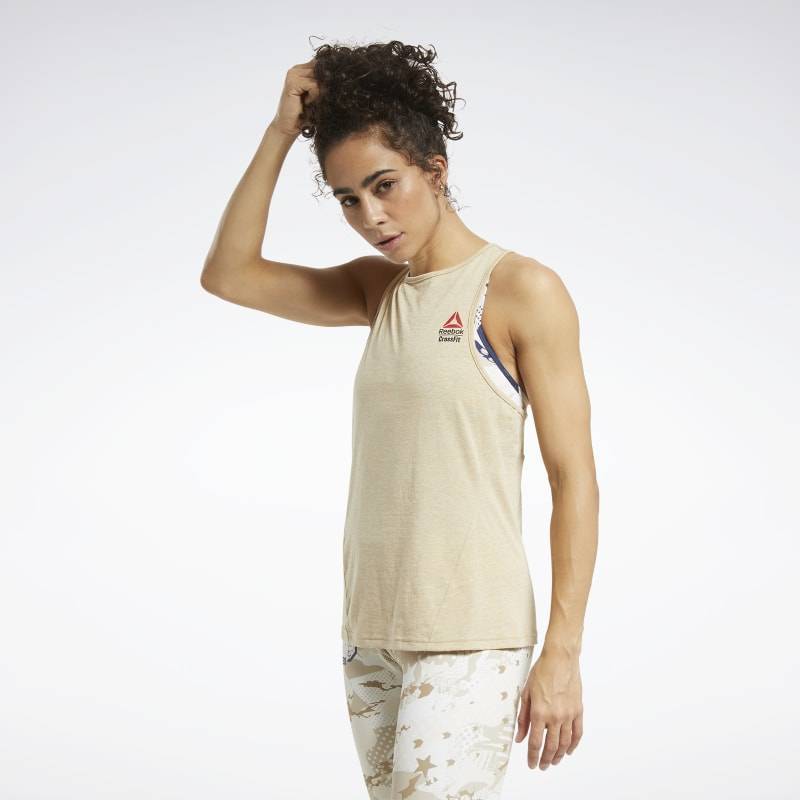 Dámský top Reebok CrossFit AC + Cotton Tank Games - FS7603