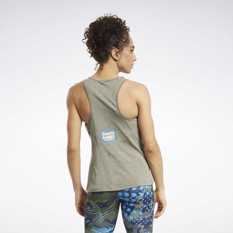 Dámský top Reebok CrossFit AC + Cotton Tank Games - FU2107