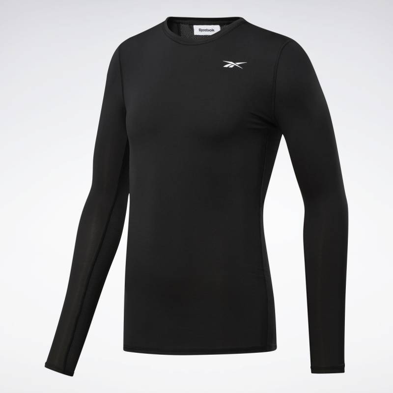 Man compression T-Shirt WOR R LO SLEEVE SOLID - FP9105