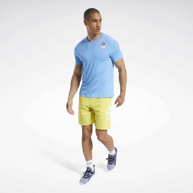 Pánské tričko Reebok CrossFit AC + Cotton Tee Games - FS7641