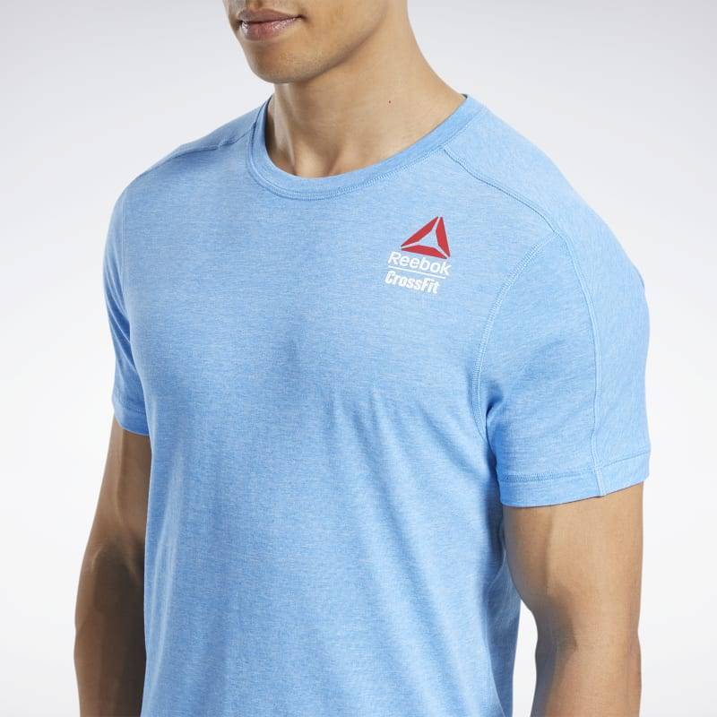 Pánské tričko Reebok CrossFit AC + Cotton Tee Games - FS7641