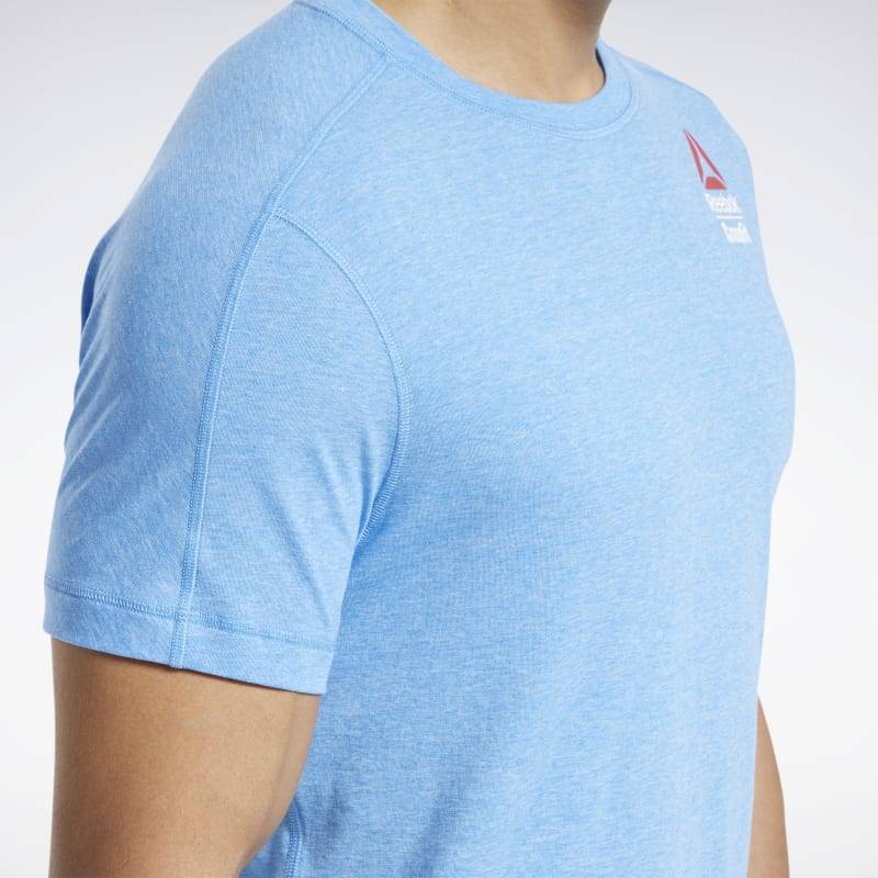 Pánské tričko Reebok CrossFit AC + Cotton Tee Games - FS7641