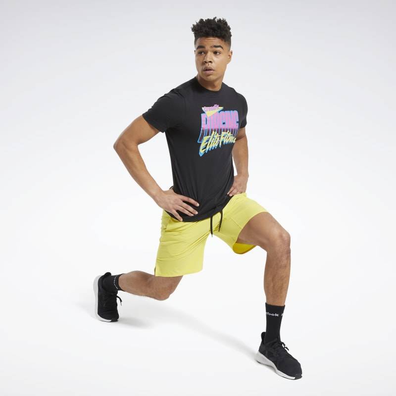 Pánské tričko Reebok CrossFit 90s Cali Tee - FU1866